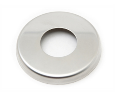 ESPELHO 83X11 P/TUBO REDONDO INOX