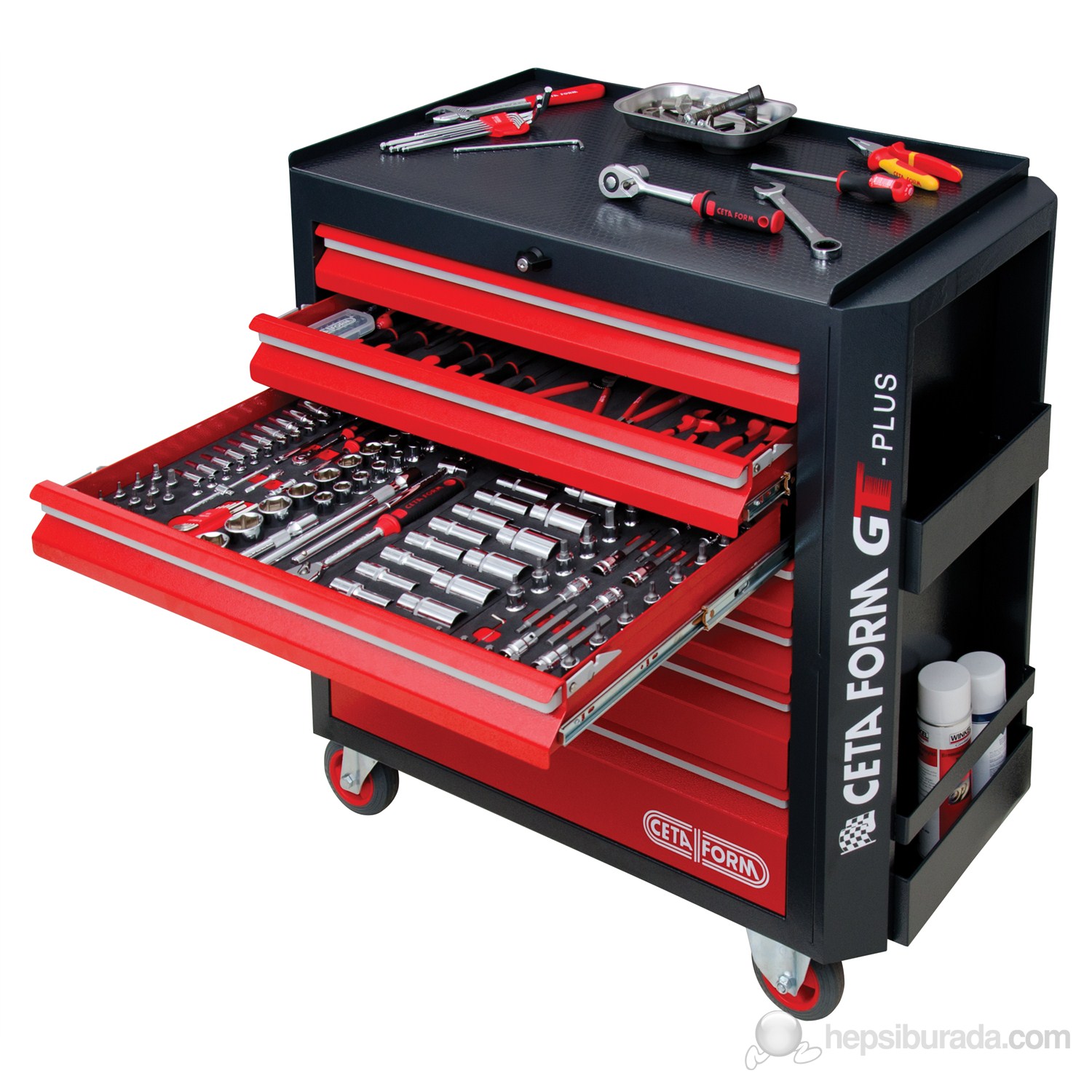 CARRO  DE FERRAMENTAS CETA FORM GT-PLUS 7 GAV.