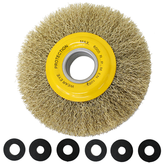 ESCOVA ARAME P/ ESMERIL