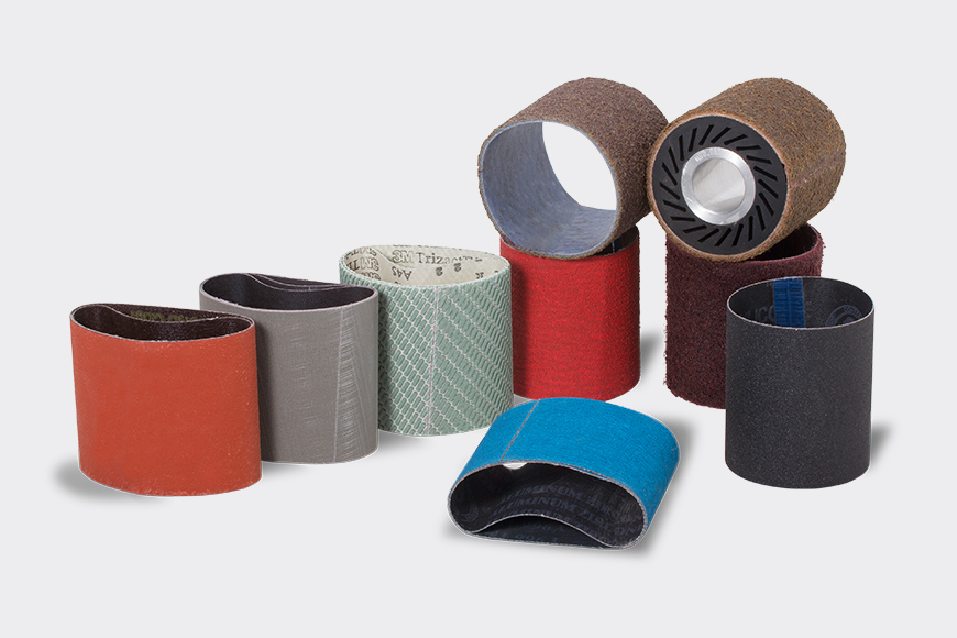 CINTAS ABRASIVAS E SCOTCH PARA POLIDORAS INOX