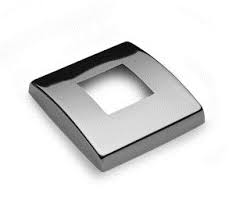 ESPELHO 100X90X18 P/TUBO QUADRADO INOX