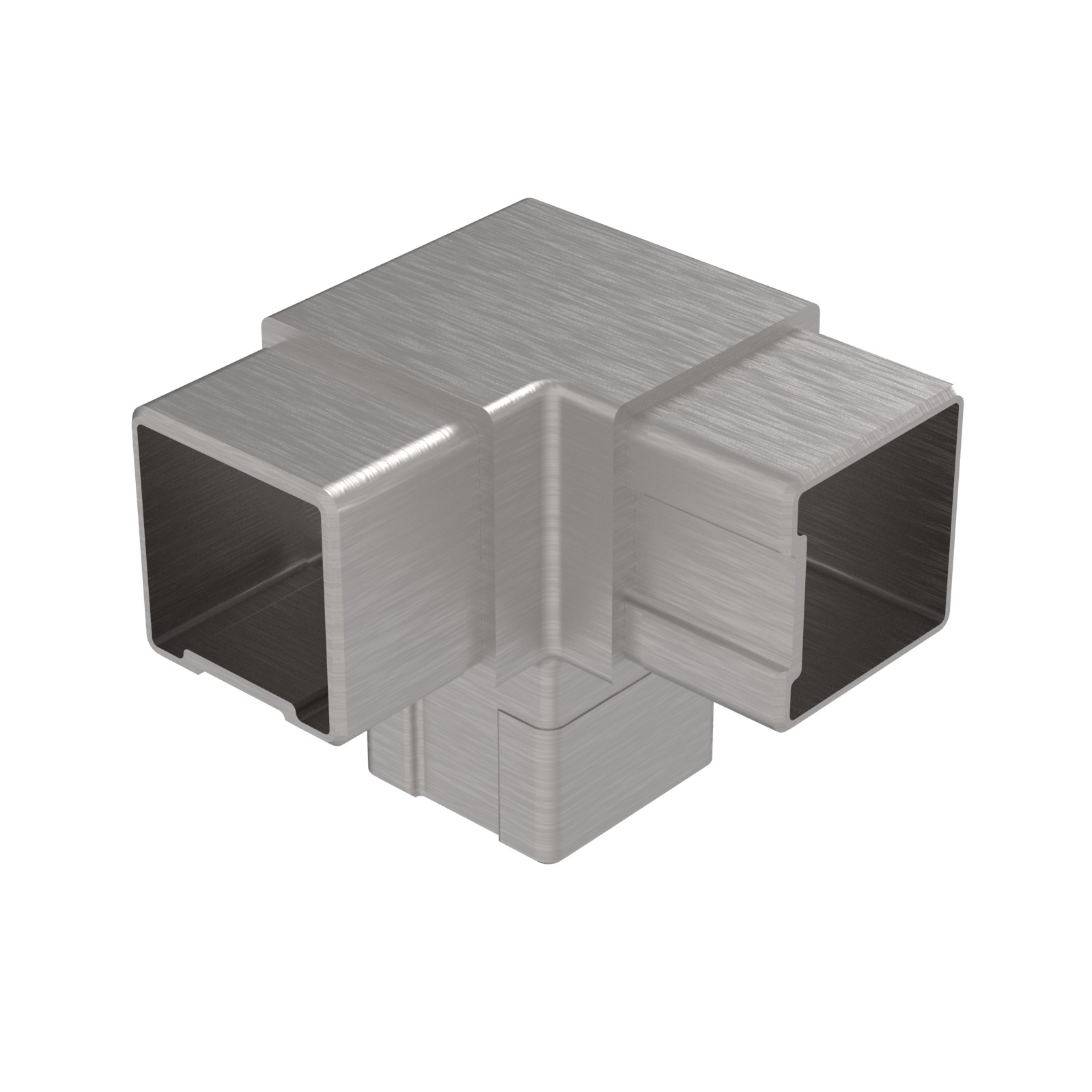 CONETOR Y 90º QUADRADO INOX