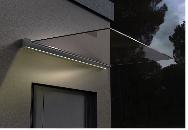 KIT PALA VIDRO LED ALUMINIO