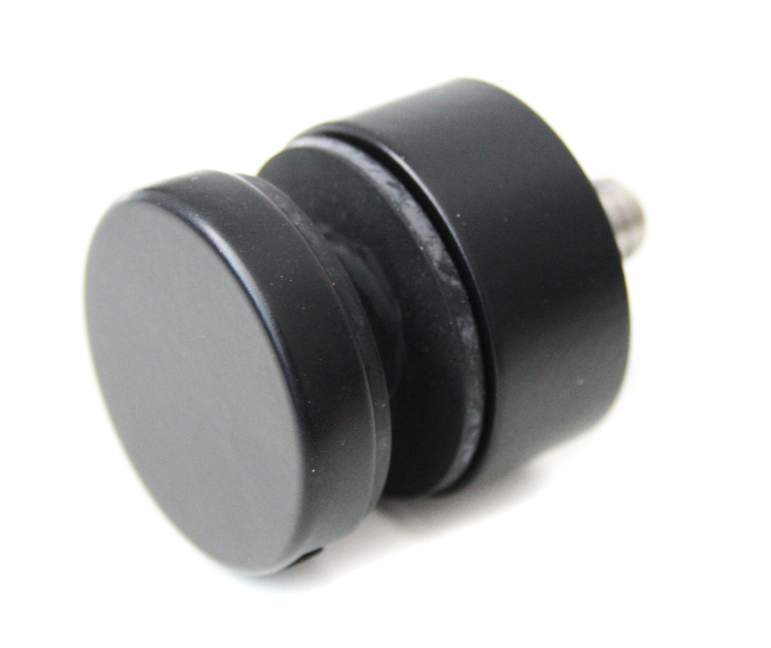 FIX. PONTO VIDRO Ø30 INOX 9005 MATE