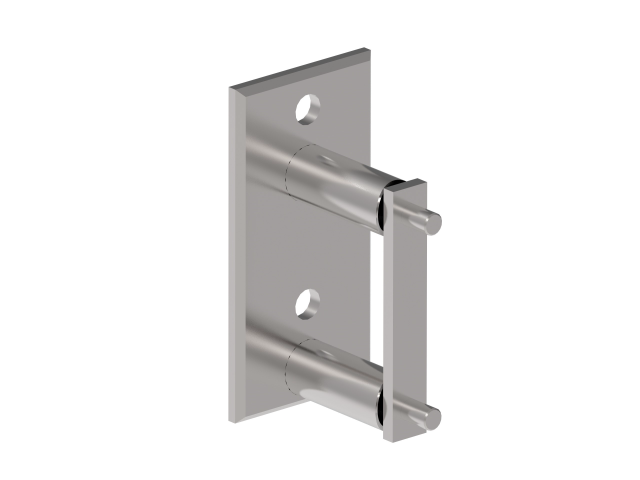 PATERE RET. FIXAÇÃO LATERAL INOX